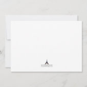 Affenmädchen Einladungen zum Geburtstag, Twins (Rückseite)