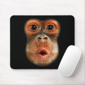 Affenmagen Lustiges Meme Cool Viral Video Mousepad (Mit Mouse)