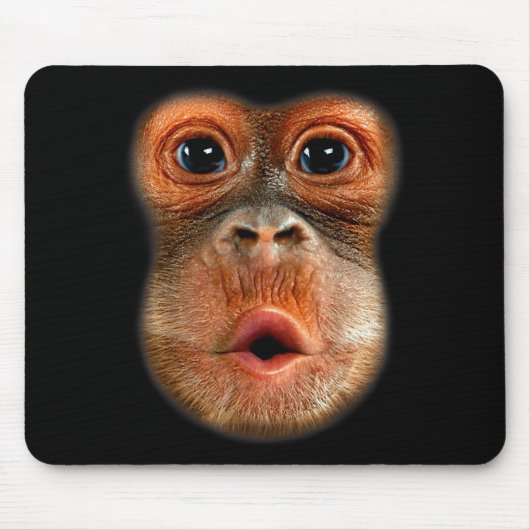 Affenmagen Lustiges Meme Cool Viral Video Mousepad (Vorne)