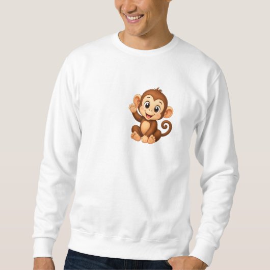 Affenmama Sweatshirt (Vorderseite)
