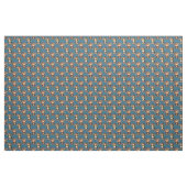 Affenmuster-Design Blau Stoff (Yard (91,4 cm))