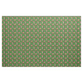 Affenmuster-Design Grün Stoff (Yard (91,4 cm))