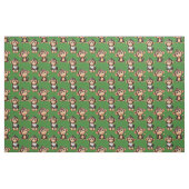 Affenmuster-Design Grün Stoff (Fat Quarter (45,7 x 55,9 cm))