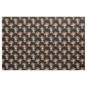 Affenmuster-Design Schwarz  Stoff (Fat Quarter (45,7 x 55,9 cm))