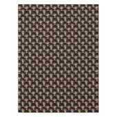 Affenmuster-Design Schwarz  Tischdecke (Vorderseite)