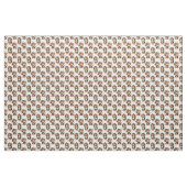Affenmuster-Design Weiß Stoff (Yard (91,4 cm))