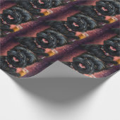 Affenpincher Geschenkpapier (Ecke)