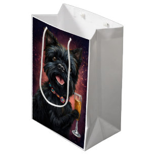 Affenpincher Mittlere Geschenktüte