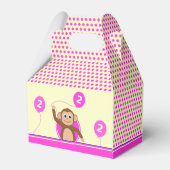 Affenpink-Creme-Party Geschenkschachtel (Rückseite)