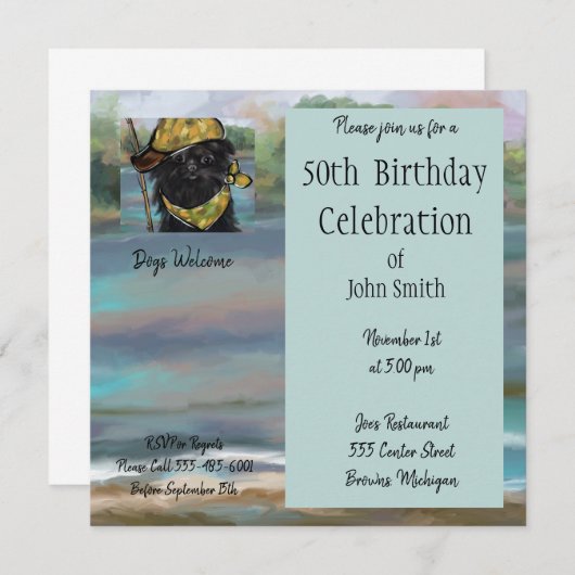 Affenpinscher (Vorne/Hinten)