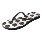 Affenpinscher 3D Inspiriert Badesandalen (Schrägansicht)