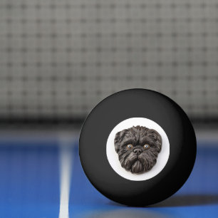 Affenpinscher 3D Inspiriert Tischtennisball