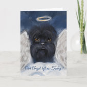Affenpinscher ANGEL Card Karte (Vorderseite)