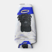 Affenpinscher Angel Flaschenkühler (Vorderseite)