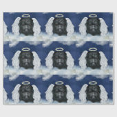 Affenpinscher Angel Geschenkpapier (Flach)