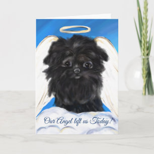 Affenpinscher ANGEL Karte