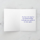 Affenpinscher Angel Karte (Innenseite)