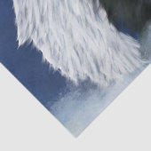 Affenpinscher Angel Seidenpapier (Detail)