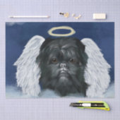 Affenpinscher Angel Seidenpapier (Handwerk)