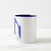 Affenpinscher Angel Zweifarbige Tasse (Mittel)