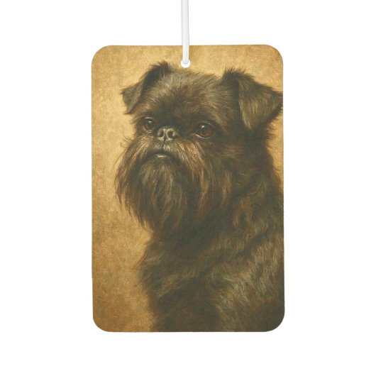 Affenpinscher Autolufterfrischer (Vorderseite)