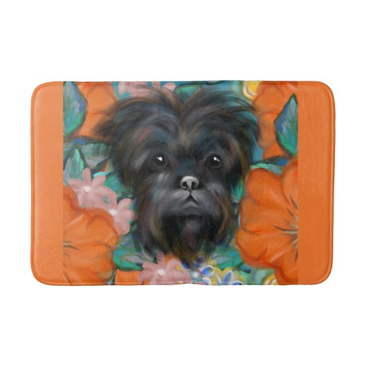 AFFENPINSCHER BADEMATTE (Vorderseite)
