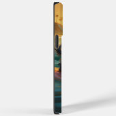 Affenpinscher Beach Surfmalerei Case-Mate iPhone Hülle (Rückseite / Rechts)