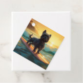 Affenpinscher Beach Surfmalerei Geschenkanhänger (Beispiel)