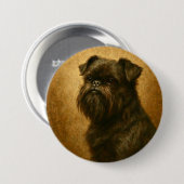 Affenpinscher Button (Vorne & Hinten)