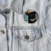 Affenpinscher Button (Beispiel)