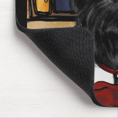 Affenpinscher Chef Mousepad (Ecke)