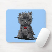 Affenpinscher Dog Art Mousepad (Mit Mouse)