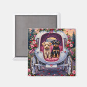 Affenpinscher Dog Valentine's Day Magnet (Vorderseite/Rückseite)