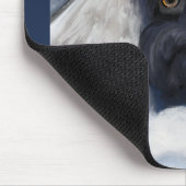 Affenpinscher Engel Mousepad (Ecke)