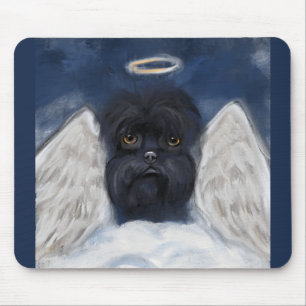 Affenpinscher Engel  Mousepad