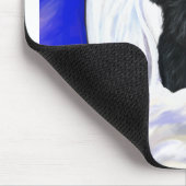 Affenpinscher Engel Mousepad (Ecke)