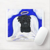 Affenpinscher Engel Mousepad (Mit Mouse)