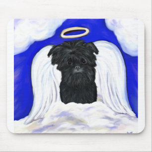 Affenpinscher Engel Mousepad
