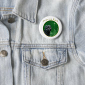 Affenpinscher Frieden Button (Beispiel)