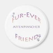 Affenpinscher Furever Magnet (Vorne)