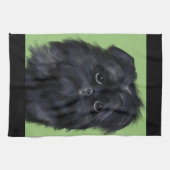 AFFENPINSCHER GESCHIRRTUCH (Horizontal)