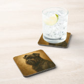 Affenpinscher Getränkeuntersetzer (Rechte Seite)