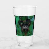 AFFENPINSCHER GLAS (Vorderseite)