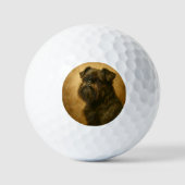 Affenpinscher Golfball (Vorderseite)