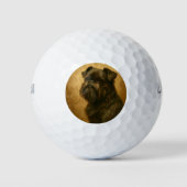 Affenpinscher Golfball (Vorderseite)
