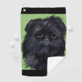 AFFENPINSCHER GOLFHANDTUCH (Insitu)