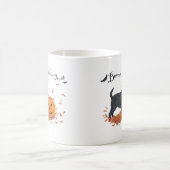 Affenpinscher Halloween Kaffeetasse (Mittel)