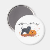 Affenpinscher Halloween Magnet (Vorderseite/Rückseite)