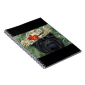 Affenpinscher Hawaii Notizblock (Rechte Seite)