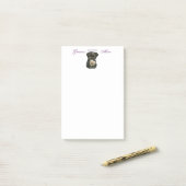 Affenpinscher Heart Mama Post-it Klebezettel (Auf Schreibtisch)
